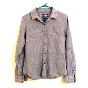 The North Face Button-Down, Long Sleeve Shirt!